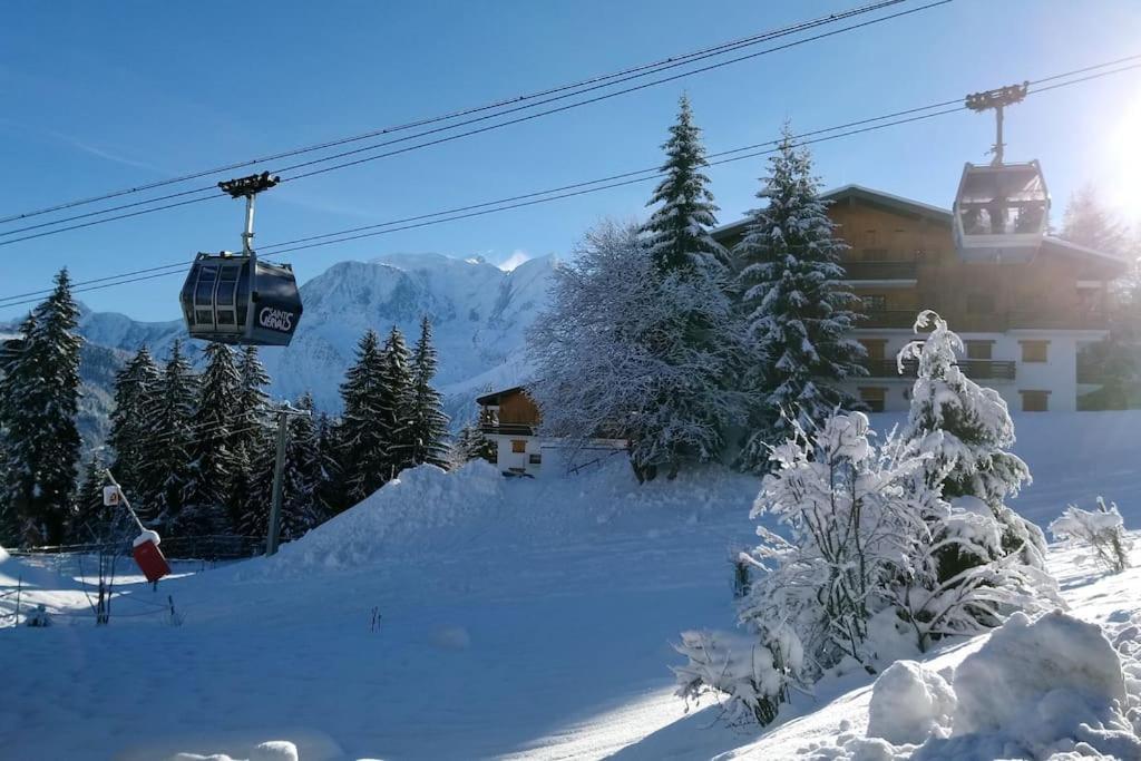 Studio Bettex 4P- Vue Mont-Blanc Saint-Gervais-les-Bains Ngoại thất bức ảnh