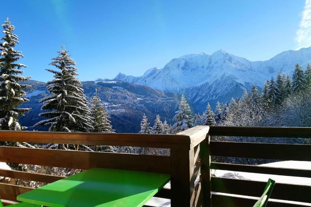 Studio Bettex 4P- Vue Mont-Blanc Saint-Gervais-les-Bains Ngoại thất bức ảnh